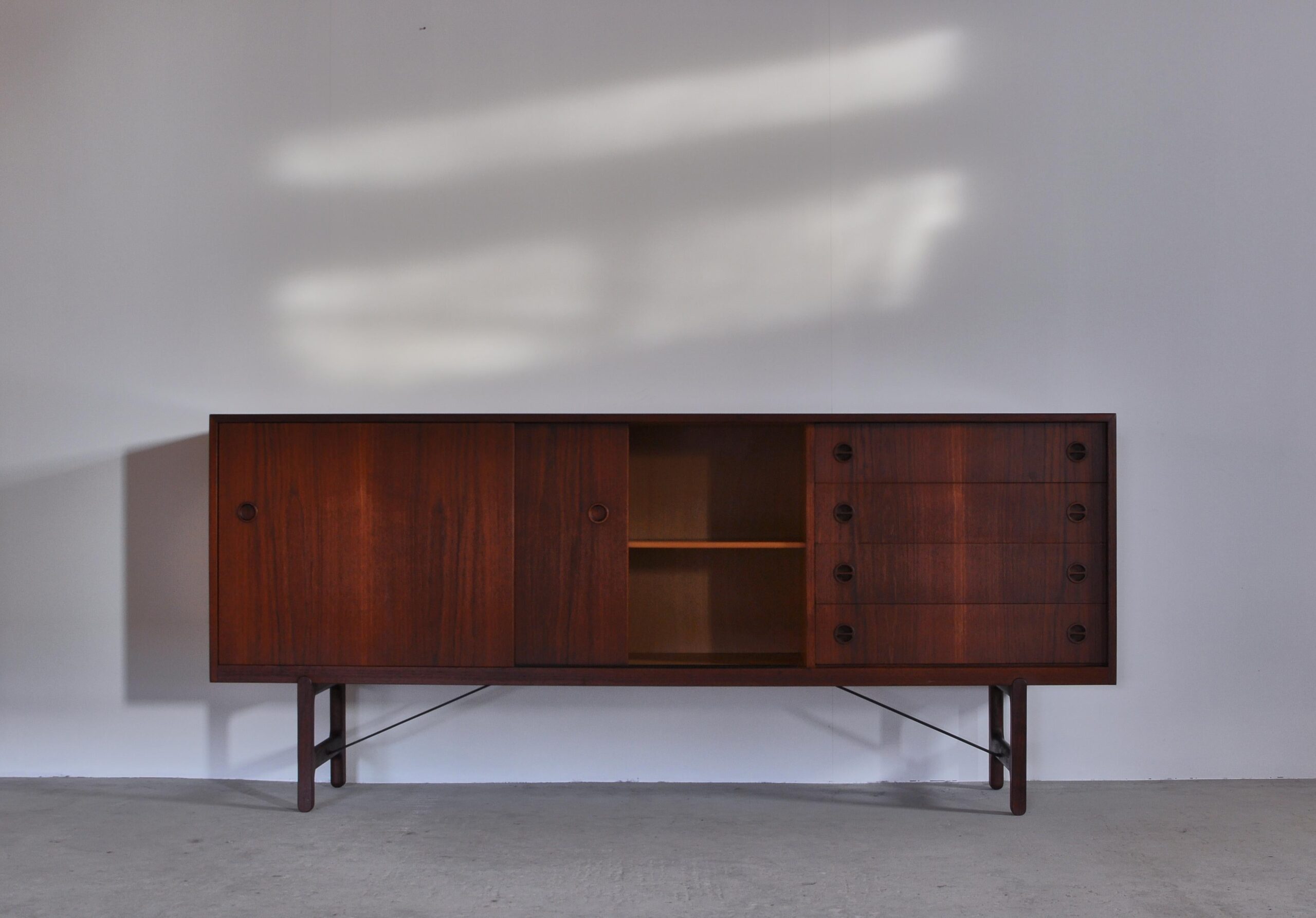 Modern Solid Teakwood Danish Sideboard