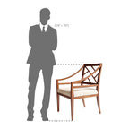 Contemporary Crisscross Chair