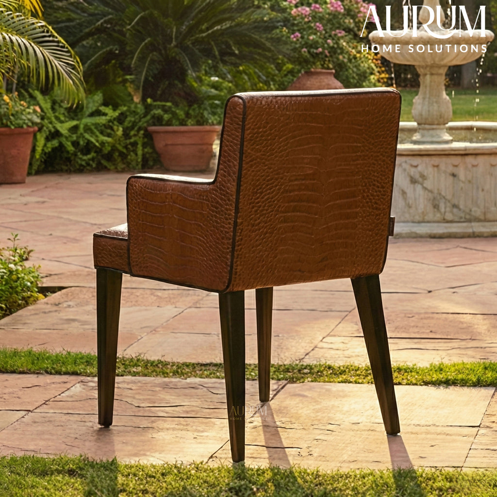 City Leatherette Chair: Urban Sophistication Meets Modern Comfort
