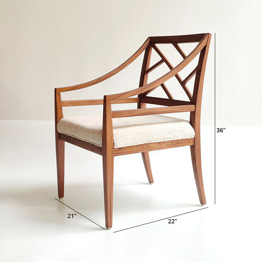 Contemporary Crisscross Chair