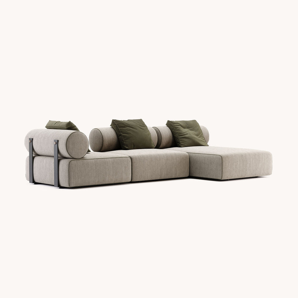 Shinto Modular Solid Wood Sofa