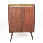 Scandi Teakwood Bar Unit