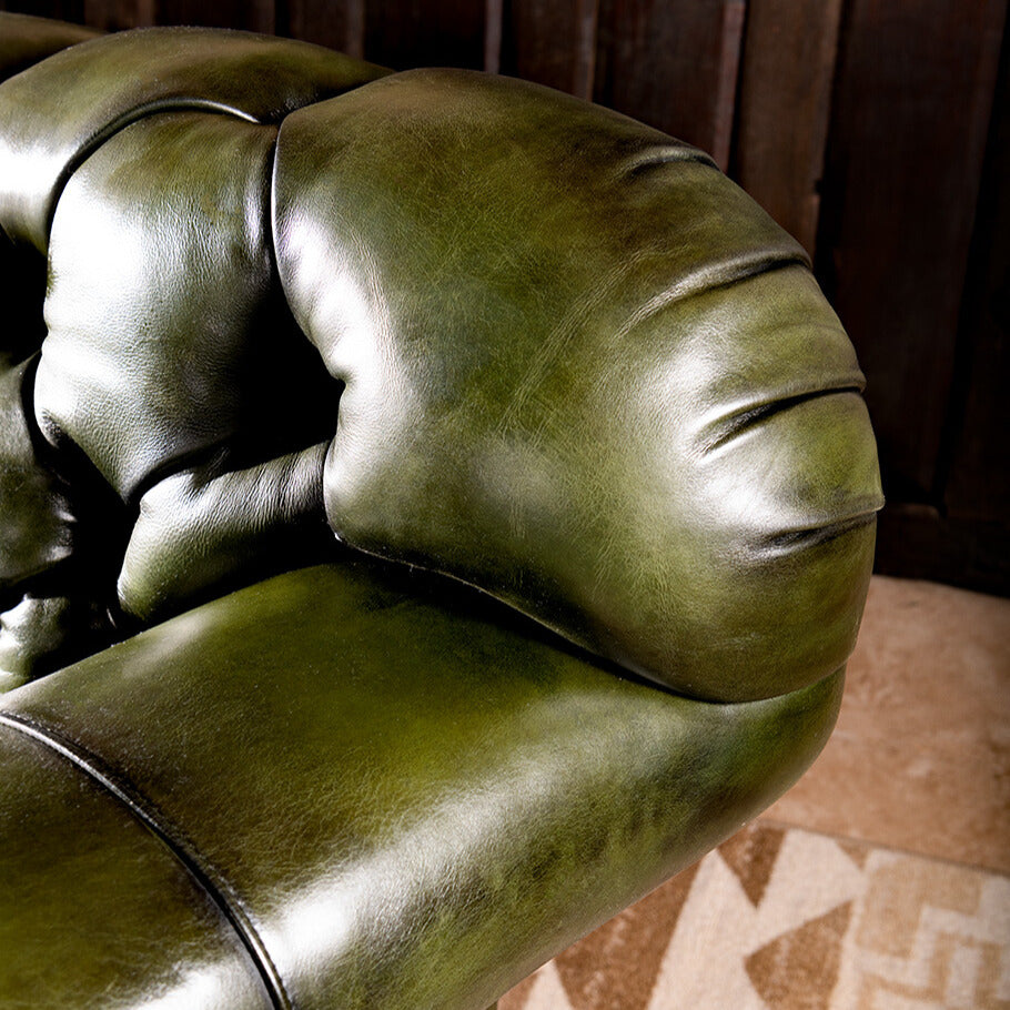 Danube Chesterfield Leather Sofa
