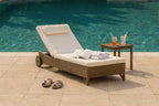 SUNLOUNGER WITH CUSHION (AHOC/203/001)