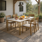 DINING TABLE WITH HPL TOP (AHO/067/006)