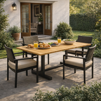 RECTANGLE TEAK TABLE TOP (AHO/013/043)