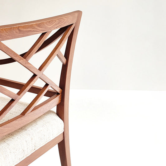 Contemporary Crisscross Chair