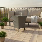 HIGH SIDE TABLE WITH GLASS TOP (AHO/001/015)