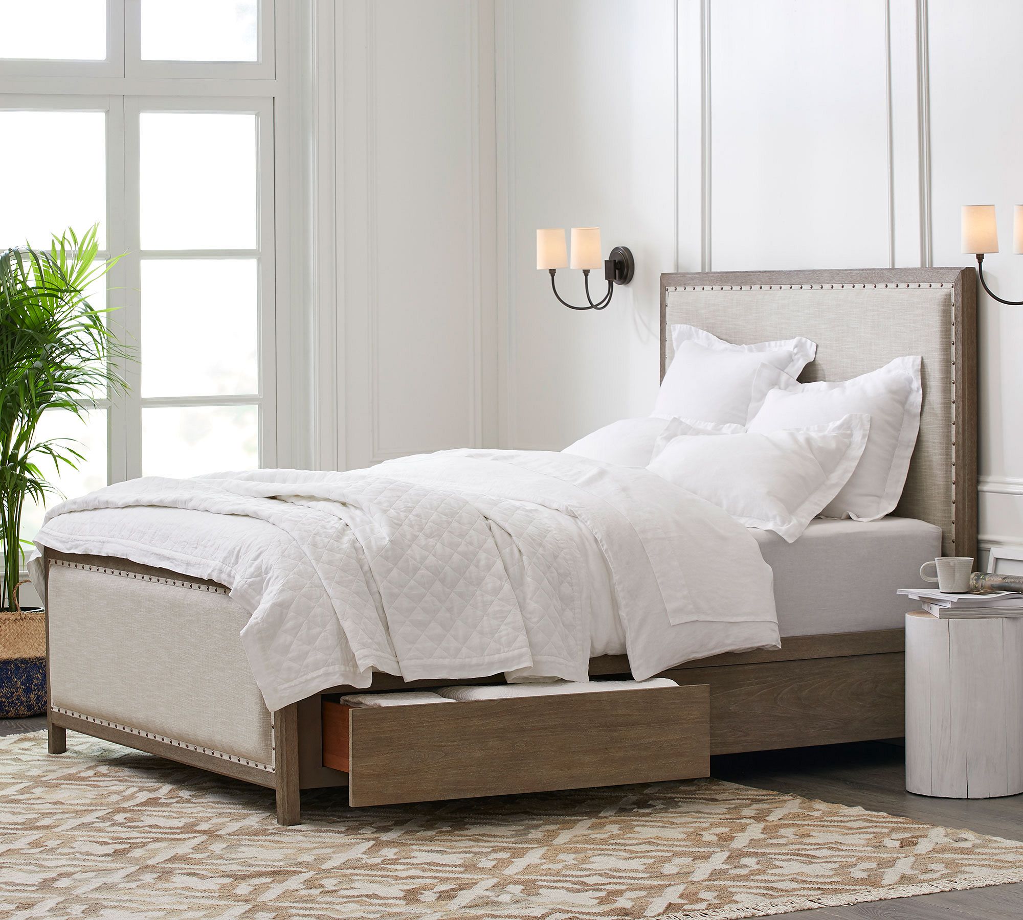 Serenity Storage Platform Bed