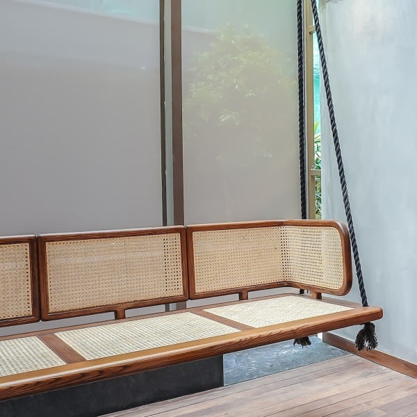 Breeze Cane Wood Swing