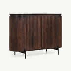 Sophisticated Dark Brown Sideboard for Modern Homes