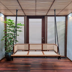 Breeze Cane Wood Swing