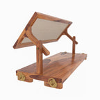 Adorable Thin Cane Reversible Wooden Swing