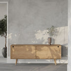 Light Scandinavian Sideboard with Sleek Minimalist Design
