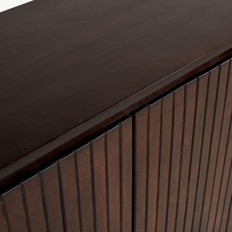 Sophisticated Dark Brown Sideboard for Modern Homes
