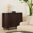 Sophisticated Dark Brown Sideboard for Modern Homes