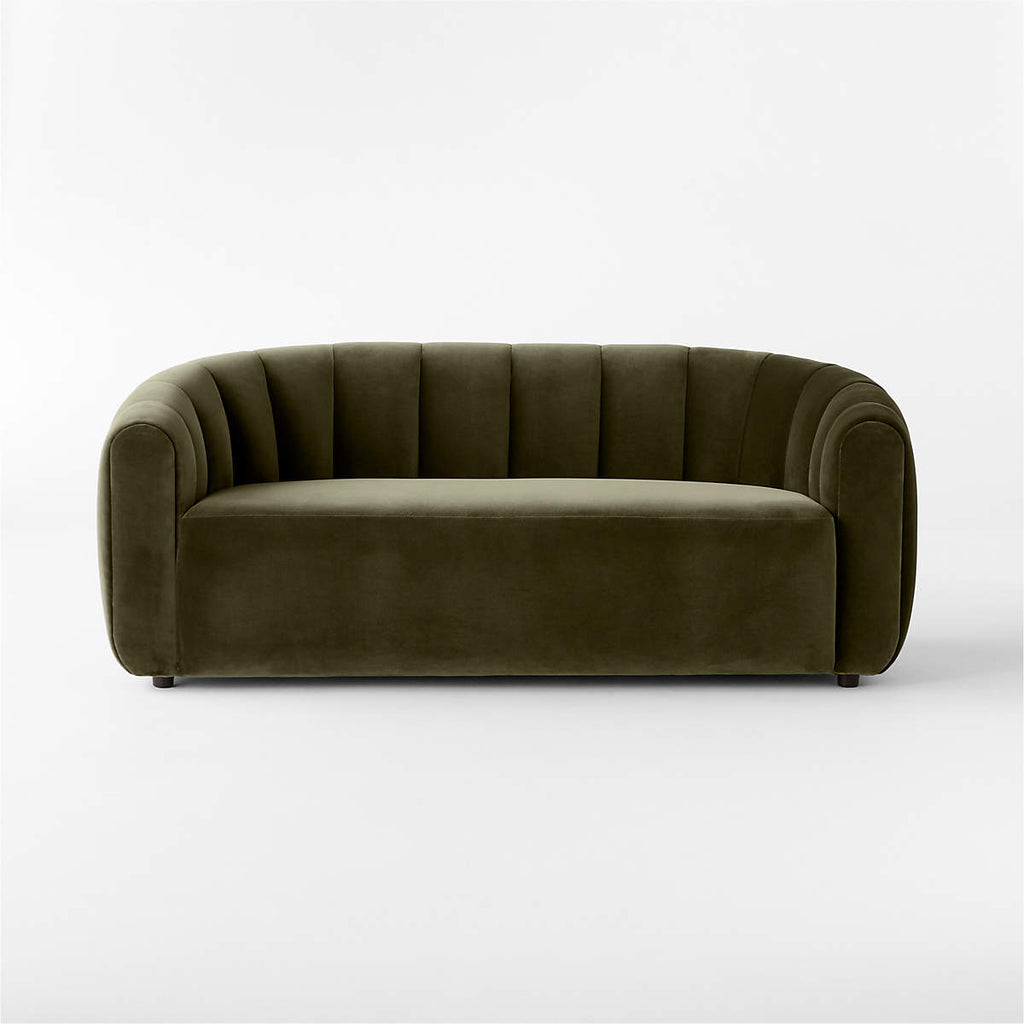 Emerald Luxe Velvet Sofa