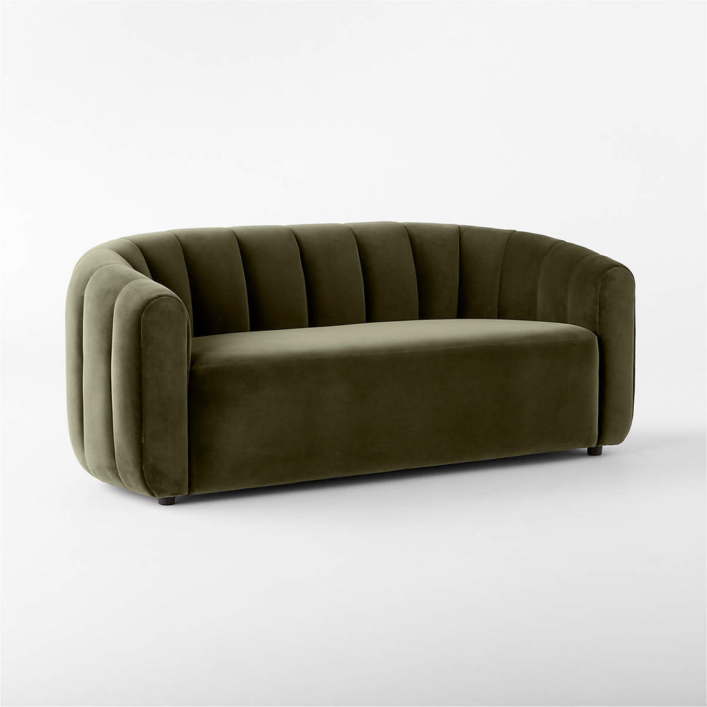 Emerald Luxe Velvet Sofa