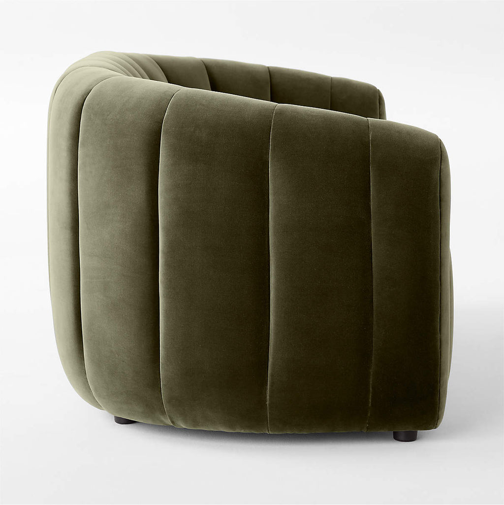 Emerald Luxe Velvet Sofa