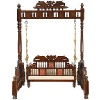 Walnut Elegance Teakwood Swing