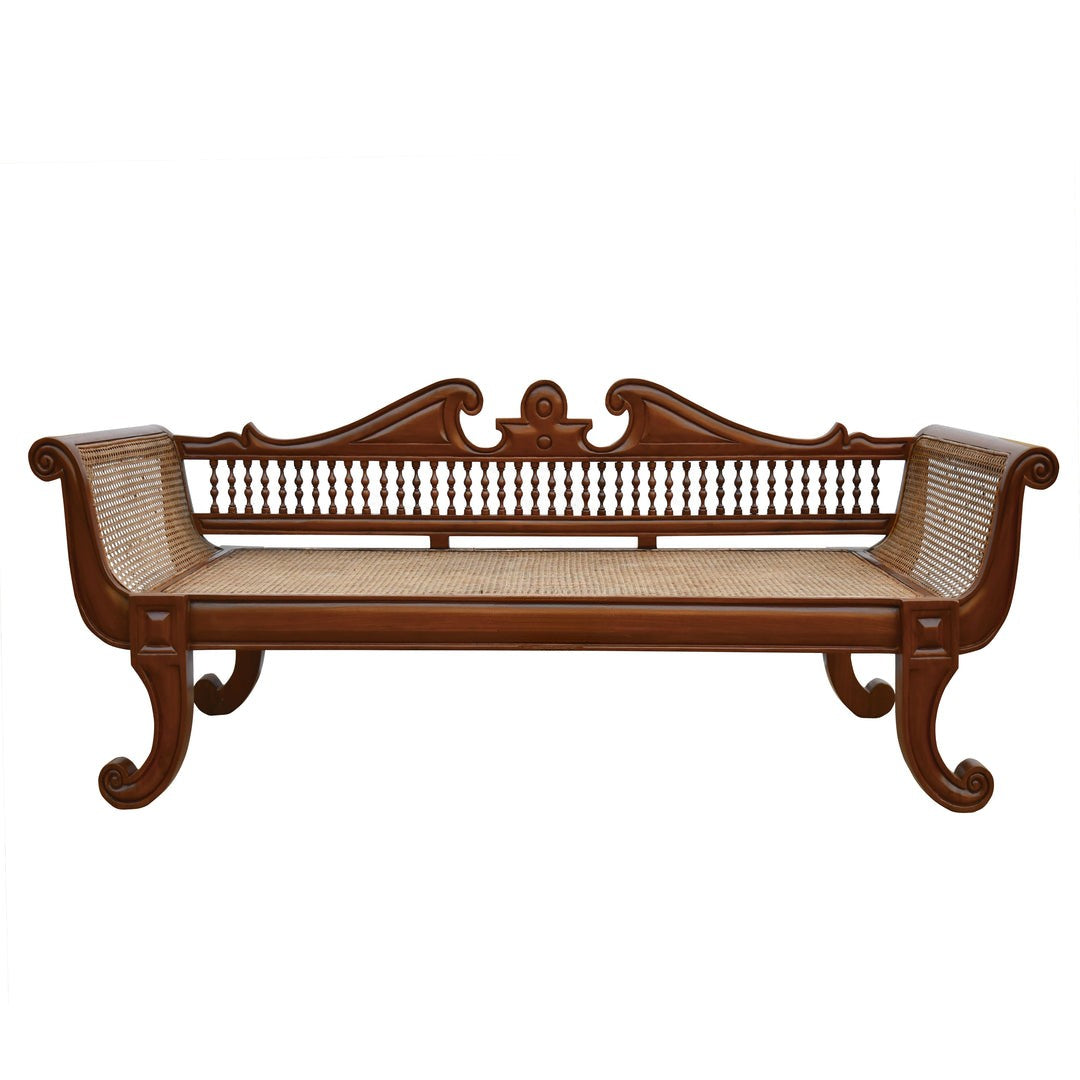 Heritage Rattan Teakwood Diwan