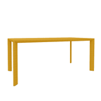 RECTANGULAR DINING TABLE WITH GLASS TOP (AHO/021/004)