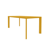 RECTANGULAR DINING TABLE WITH GLASS TOP (AHO/021/004)