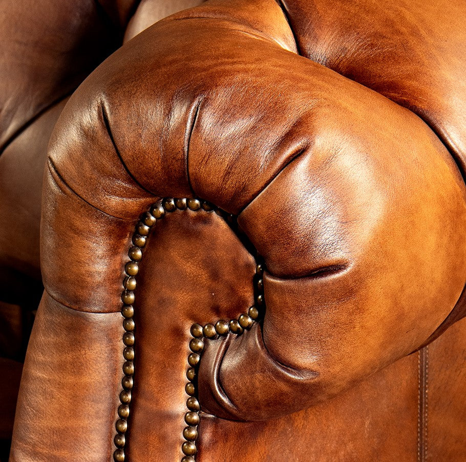 Legacy Brown Leather Sofa